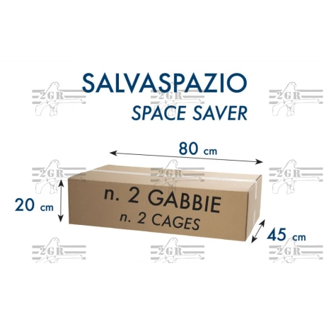 Cage d'élevage pliable "Livigno" 120x40x40 cm Cage D'élevage Pliable "Livigno" 120x40x40 Cm -Deli Nature Soldes Boutique cage d elevage pliable livigno 120x40x40 cm 1