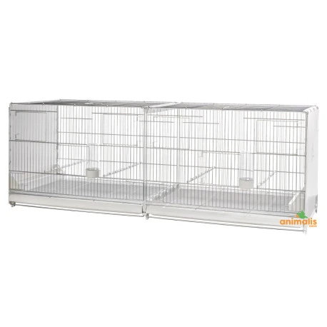 Cage d'élevage pliable "Livigno" 120x40x40 cm Cage D'élevage Pliable "Livigno" 120x40x40 Cm -Deli Nature Soldes Boutique cage d elevage pliable livigno 120x40x40 cm