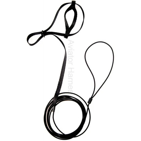 Harnais pour perruches Aviator - Petit/Noir Harnais Pour Perruches Aviator - Petit/Noir -Deli Nature Soldes Boutique harnais pour perruches aviator petitnoir 2