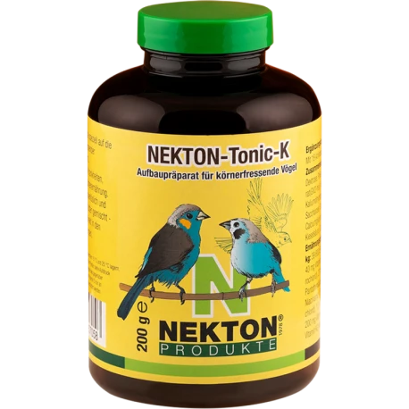Nekton tonic K 200g - Préparation De Croissance Pour Granivores Nekton Tonic K 200g - Préparation De Croissance Pour Granivores -Deli Nature Soldes Boutique nekton tonic k 200g preparation de croissance pour granivores