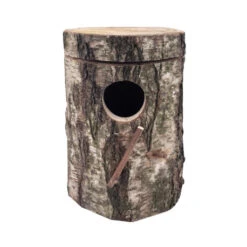 Nichoir En Bouleau Pour Grandes Perruches (32cm)