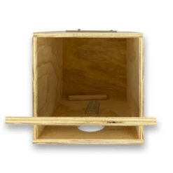 Nichoir Vertical Pour Grandes Perruches 22x22x30 Cm -Deli Nature Soldes Boutique nichoir vertical pour grandes perruches 22x22x30 cm 2