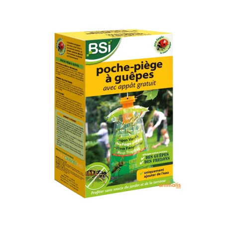 Poche-Piège à Guêpes - BSI Poche-Piège à Guêpes - BSI -Deli Nature Soldes Boutique poche piege a guepes bsi