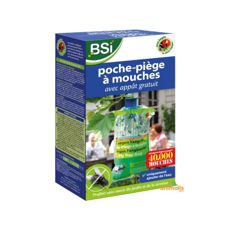 Poche-piège à mouches avec attractif - BSI Poche-piège à Mouches Avec Attractif - BSI -Deli Nature Soldes Boutique poche piege a mouches bsi
